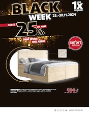 Aktueller Polstermöbel Fischer Prospekt mit Schlafzimmer, "BLACK WEEK", Seite 3