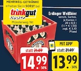 Aktuelle Bier Angebote bei EDEKA in Soest Aktuelles Weißbier Angebot bei EDEKA in Soest ab 13,99 €