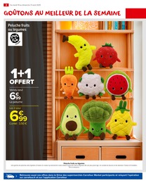 Offre Peluche dans le catalogue Carrefour Market du moment à la page 4