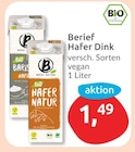 Hafer Dink von Berief für 1,49 € bei budni im Angebot Hafer Dink von Berief im aktuellen budni Prospekt