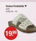 Damen Pantolette im V-Markt Prospekt Damen Pantolette von im aktuellen V-Markt Prospekt für 19,99 €