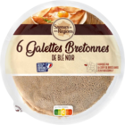 6 galettes Bretonnes de blé noir - SAVEURS DE NOS REGIONS en promo chez Lidl 6 galettes Bretonnes de blé noir - SAVEURS DE NOS REGIONS dans le catalogue Lidl