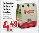 Budweiser Budvar oder Budvar Nealko Angebote von Budweiser Budvar bei Trinkgut Braunschweig für 4,49 €