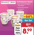 Kaffeebecher Shanti von Ritzenhoff & Breker für 8,99 € bei Netto Marken-Discount im Angebot Kaffeebecher Shanti von Ritzenhoff & Breker im aktuellen Netto Marken-Discount Prospekt