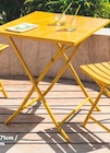 Table pliante carrée - HESPÉRIDE en promo chez Maxi Bazar Neuilly-sur-Seine à 59,99 €