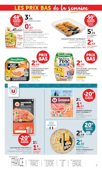 Promotion Lait dans le prospectus U Express, valable du 02/06/2026 au 14/06/2026 Promo Lait dans le catalogue U Express du moment à la page 9