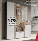 Kompaktgarderobe Viking Oak/Absetzung grau im Angebot bei Möbel Martin in Homburg Kompaktgarderobe Viking Oak/Absetzung grau Angebote bei Möbel Martin Homburg für 179,00 €