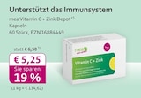 Vitamin C + Zink Depot Angebote von mea bei mea - meine apotheke Leipzig für 5,25 €