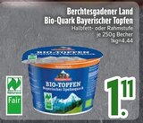 Bio-Quark Bayerischer Topfen von Berchtesgadener Land im aktuellen EDEKA Prospekt für 1,11 €