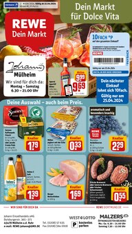 Aktueller REWE Prospekt "Dein Markt" Seite 1 von 30 Seiten für Mülheim