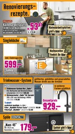 Küchenmöbel im Hornbach Prospekt in Garbsen Aktueller Hornbach Prospekt mit Küchenmöbel, "Andere feiern Tore, du dein Projekt", Seite 28