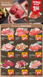 Aktueller REWE Prospekt mit Schweinefleisch, "Dein Markt", Seite 12