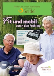 Aktueller Sanitätshaus Seidel Fachbetrieb für Orthopädie Sanitätshäuser Prospekt für Bad Arolsen: Fit und mobil durch den Frühling mit 6 Seiten, 11.03.2026 - 31.05.2026