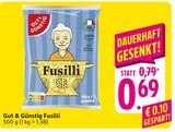 Fusilli im Angebot bei EDEKA in Baden-Baden Fusilli Angebote von Gut & Günstig bei EDEKA Baden-Baden für 0,69 €
