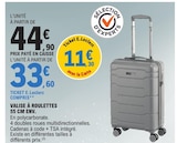 Valise à roulettes 55 cm env. dans le catalogue E.Leclerc