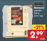 Aktuelles Bratwurst Angebot bei Netto Marken-Discount in Lübeck ab 2,99 €