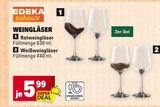 Rotweingläser im Angebot bei Marktkauf in Lörrach Rotweingläser Angebote von EDEKA zuhause bei Marktkauf Lörrach für 5,99 €
