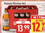 Münchner Hell von Paulaner im aktuellen E xpress Prospekt für 12,99 €