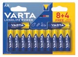 Longlife Power Batterien Angebote von Varta bei Lidl Speyer für 3,99 €