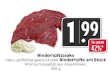 Hieber - Rinderhüftsteaks Angebot im Prospekt Rinderhüftsteaks bei Hieber im Prospekt "" für 1,99 €