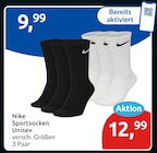 Sportsocken Unisex im Angebot bei budni in Hamburg Sportsocken Unisex Angebote von Nike bei budni Hamburg für 9,99 €