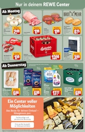 Hähnchenschenkel Angebot im aktuellen REWE Prospekt auf Seite 3
