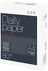 Daily Paper Multifunktionales Kopierpapier DIN A4 Angebote von Berberich Papier bei REWE Berlin für 3,99 €