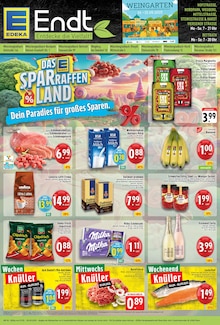 EDEKA Prospekt der Woche "Aktuelle Angebote" Seite 1, 01.09.2025 bis 06.09.2025 für Mönchengladbach Aktueller EDEKA Prospekt "Aktuelle Angebote" Seite 1 von 12 Seiten für Mönchengladbach