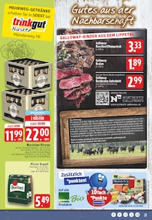 Bier im EDEKA Prospekt "Aktuelle Angebote" mit 30 Seiten (Soest)