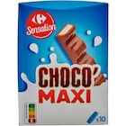Barres Choco' Maxi - CARREFOUR SENSATION dans le catalogue Carrefour