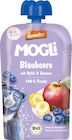 Quetschie Blaubeere Apfel & Banane, ab 1 Jahr Angebote von MOGLi bei dm-drogerie markt Leverkusen für 0,95 €