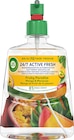 Lufterfrischer Active Fresh Fruity Paradise Mango & Maracuja Nachfüllpack von AIR WICK im aktuellen dm-drogerie markt Prospekt