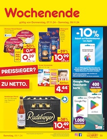 König Pilsener im Netto Marken-Discount Prospekt "Aktuelle Angebote" mit 54 Seiten (Leipzig)