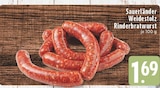 Rinderbratwurst im Angebot bei EDEKA in Ahlen Rinderbratwurst Angebote von Sauerländer Weidestolz bei EDEKA Ahlen für 1,69 €
