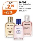 Eau de Parfum Angebote von LA RIVE bei Müller Rottenburg für 2,95 €