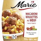 Plat cuisiné micro-ondables - MARIE en promo chez Carrefour Market Plat cuisiné micro-ondables - MARIE dans le catalogue Carrefour Market