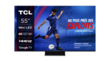 Téléviseur MINILED 4K* - 138 cm - TCL en promo chez Carrefour Élancourt à 649,99 €