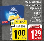 Die Streichzarte ungesalzen im Angebot bei EDEKA in Lemgo Die Streichzarte ungesalzen Angebote von Weihenstephan bei EDEKA Lemgo für 1,00 €