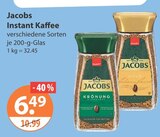Instant Kaffee Krönung Angebote von Jacobs bei V-Markt Kaufbeuren für 6,49 €