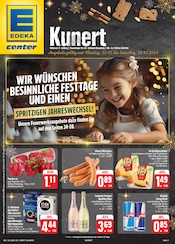 Aktueller E center Supermarkt Prospekt in Ensdorf und Umgebung, "Wir lieben Lebensmittel!" mit 28 Seiten, 23.12.2024 - 28.12.2024