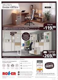 Schreibtisch Angebot & Preis im aktuellen ROLLER Prospekt Schreibtisch Angebot im aktuellen ROLLER Prospekt auf Seite 4