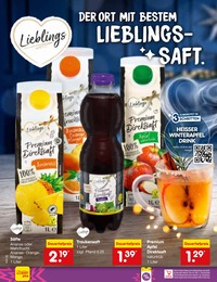 Netto Marken-Discount Apfelsaft im Prospekt Netto Marken-Discount Apfelsaft im Prospekt