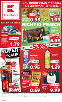 Cola im Kaufland Prospekt "Hier bin ich richtig" mit 59 Seiten (Erlangen)