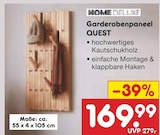 Garderobenpaneel QUEST Angebote von HOME DELUXE bei Netto Marken-Discount Braunschweig für 169,99 €
