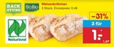 Weizenbrötchen Angebote von BioBio bei Netto Marken-Discount Böblingen für 1,00 €