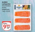 Lachsportion Angebote von Globus bei GLOBUS Rostock für 9,99 €