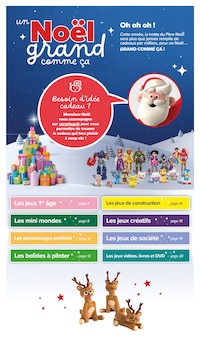 Prospectus Carrefour Market de la semaine "un Noël grand comme ça" avec 2 pages, valide du 29/10/2024 au 08/12/2024 pour Lens et alentours