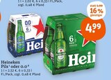 Heineken Pils oder 0.0 von  im aktuellen tegut Prospekt für 4,99 €