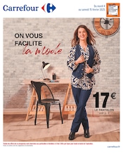 Catalogue Supermarchés Carrefour en cours à Chassey-lès-Scey et alentours, "ON VOUS FACILITE la mode", 16 pages, 04/02/2025 - 15/02/2025