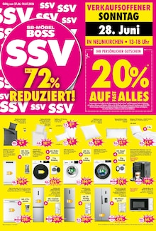 SB Möbel Boss Prospekt SSV mit 4 Seiten